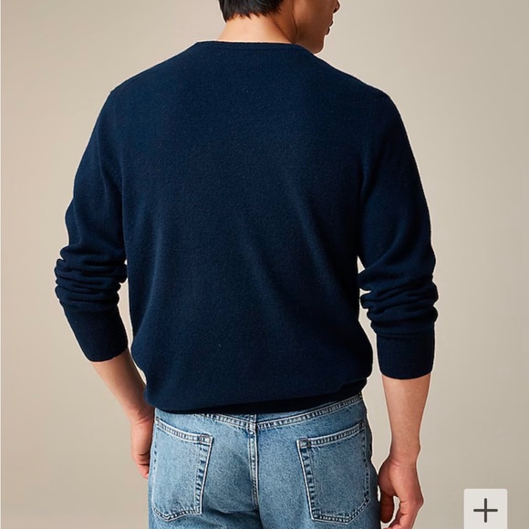 NWT Jcrew cashmere v-neck sweater - Picture 2 of 7